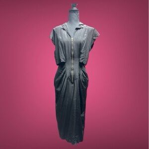 Vintage 80s Black Party dress Size 11/12